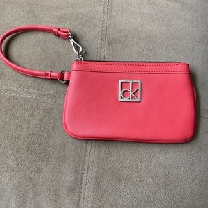 Calvin Klein wristlet pouch